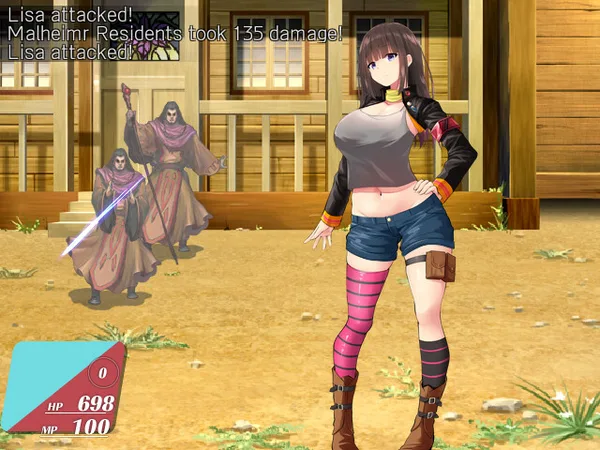 Screenshot 2 di Lisa and the Grimoire