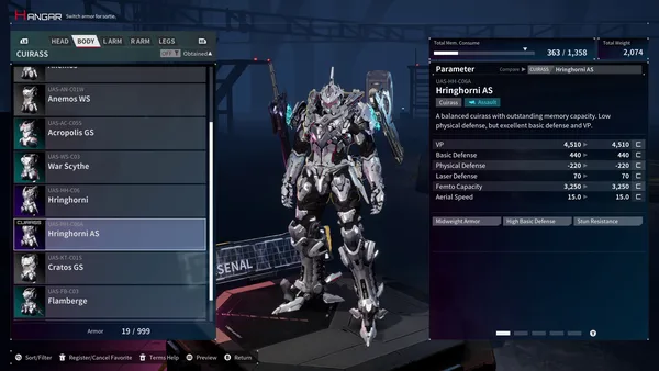 Daemon X Machina: Titanic Scion screenshot 4