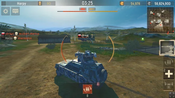 Metal Force: Tank Games Online screenshot 7