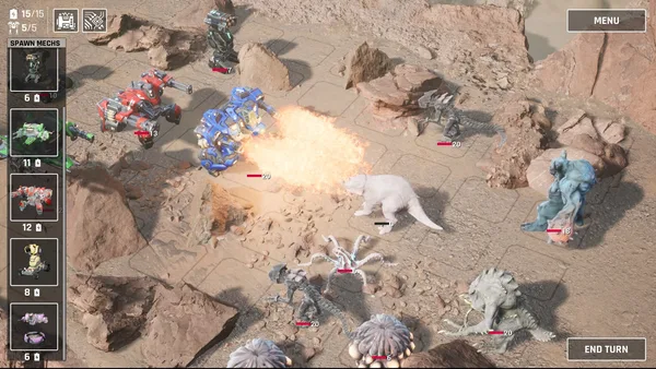 Mech Armada screenshot 2
