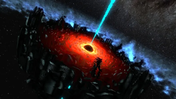 Screenshot 2 di Black Hole Simulator