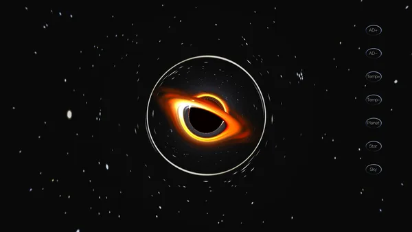 Screenshot 3 di Black Hole Simulator