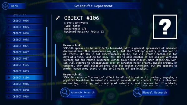 Screenshot 8 di SCP Strategy
