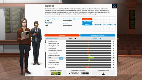 Screenshot 2 di Democracy 4