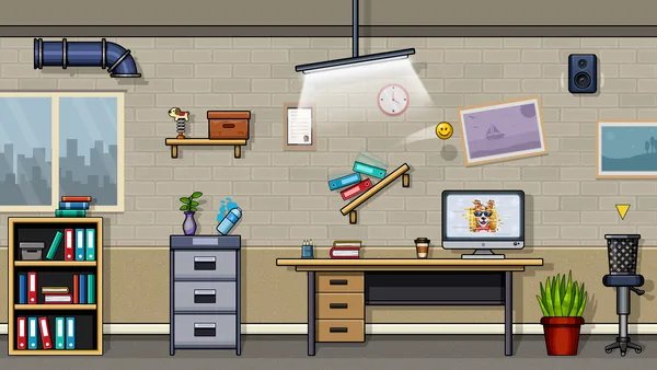 Screenshot 1 di Ball at Work: The Ultimate Speedrun Platformer!