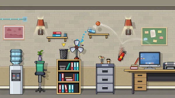 Screenshot 2 di Ball at Work: The Ultimate Speedrun Platformer!