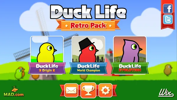Screenshot 1 di Duck Life: Retro Pack