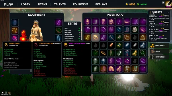 Ring of Titans screenshot 5