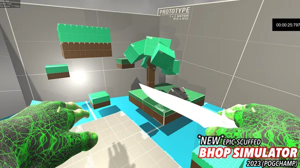 Screenshot 11 di *NEW* SCUFFED EPIC BHOP SIMULATOR 2023 (POG CHAMP)