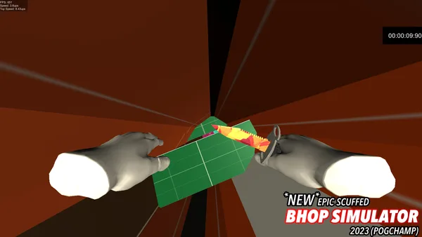Screenshot 17 di *NEW* SCUFFED EPIC BHOP SIMULATOR 2023 (POG CHAMP)