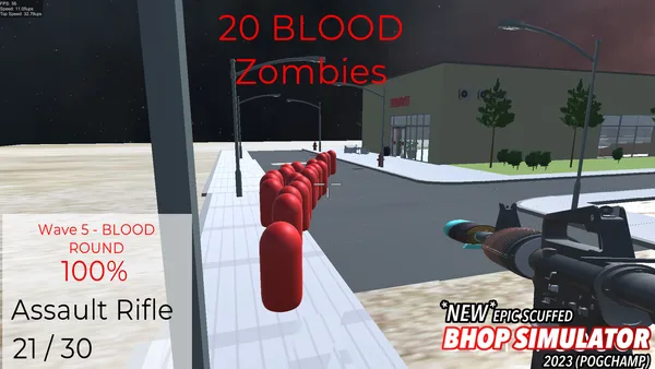 Screenshot 3 di *NEW* SCUFFED EPIC BHOP SIMULATOR 2023 (POG CHAMP)