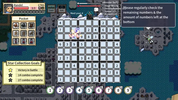 Screenshot 2 di Sudoku RPG