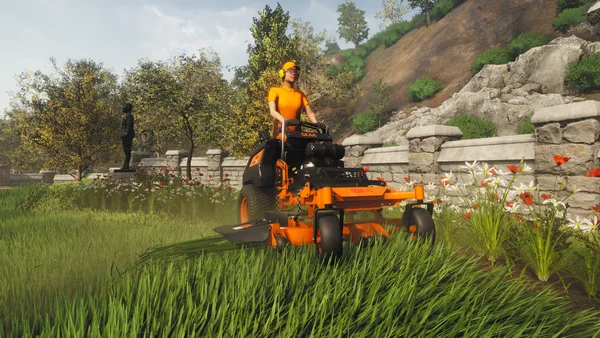 Screenshot 1 di Lawn Mowing Simulator