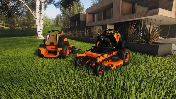 Screenshot 2 di Lawn Mowing Simulator
