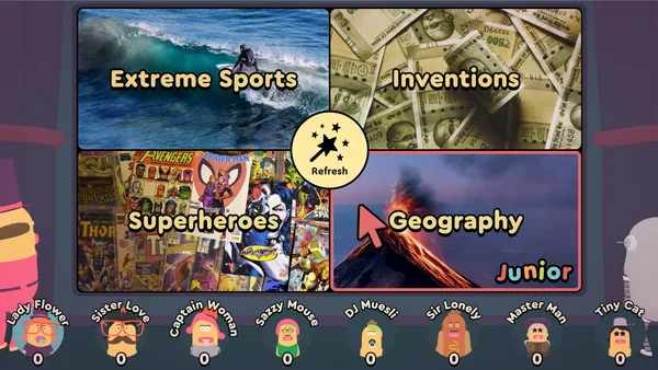 Screenshot 1 di Papa's Quiz