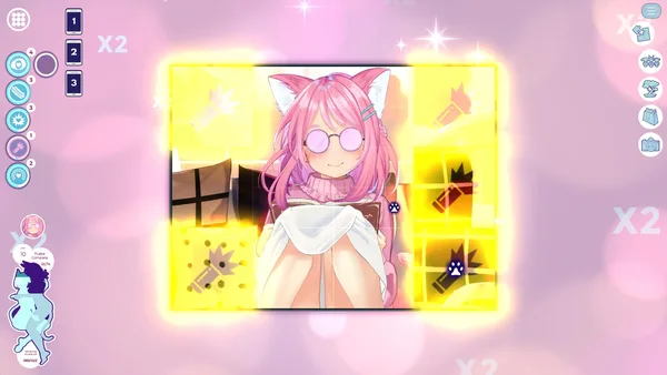 Screenshot 4 di Mosaique Neko Waifus 4