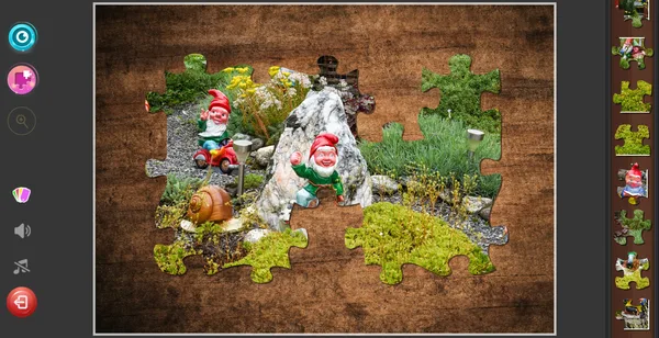 Screenshot 4 di Gnome Jigsaw Puzzles
