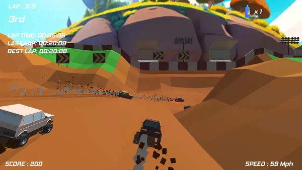 Screenshot 10 di Super Dirt Racers