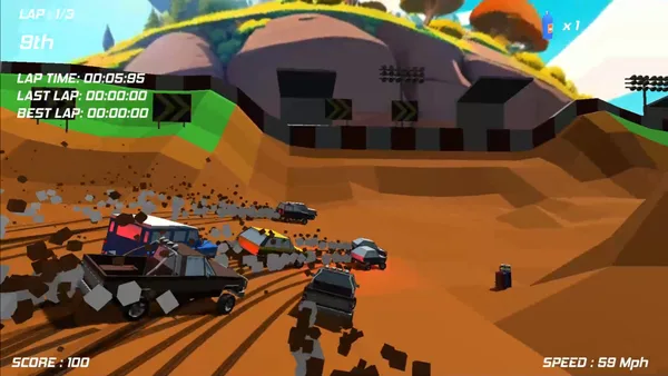 Screenshot 11 di Super Dirt Racers