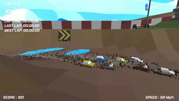 Screenshot 3 di Super Dirt Racers