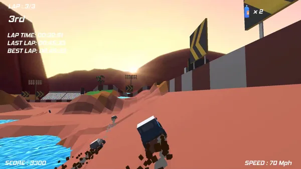 Screenshot 5 di Super Dirt Racers