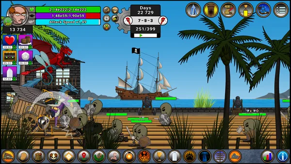 Farmer Against Potatoes Idle screenshot 1