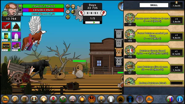 Farmer Against Potatoes Idle screenshot 3