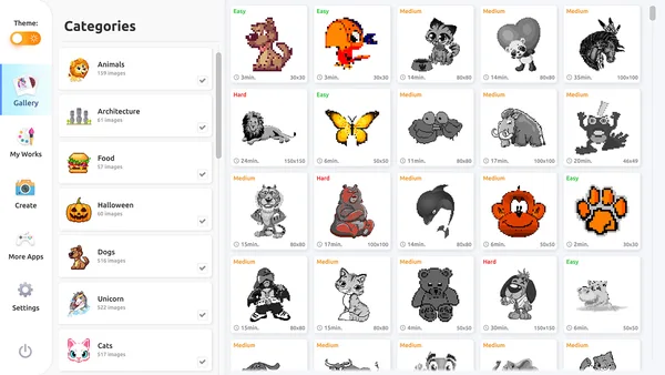 Pixel Art Coloring Book screenshot 3