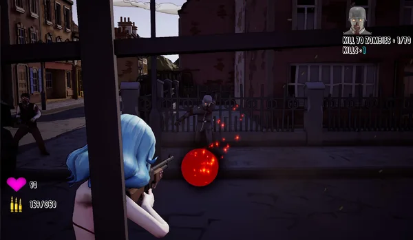 Inglorious Waifu VS Nazi Zombies screenshot 5