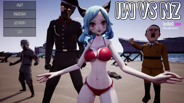 Inglorious Waifu VS Nazi Zombies screenshot 8