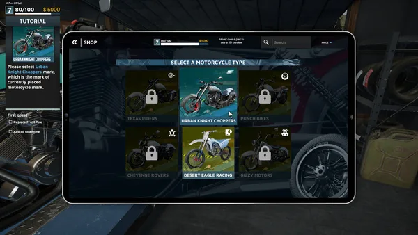 Motorcycle Mechanic Simulator 2021: Prologue screenshot 10