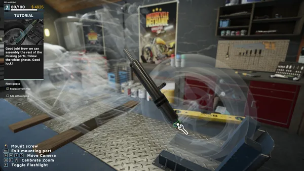Motorcycle Mechanic Simulator 2021: Prologue screenshot 13