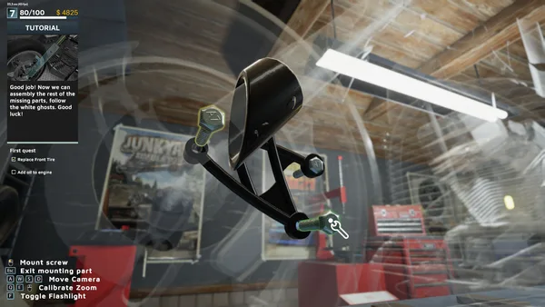 Motorcycle Mechanic Simulator 2021: Prologue screenshot 3