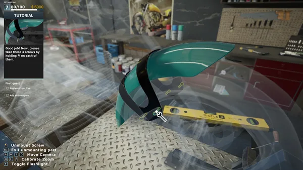 Motorcycle Mechanic Simulator 2021: Prologue screenshot 6