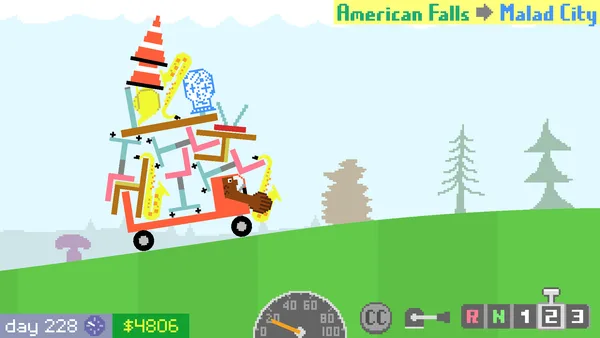 Screenshot 1 di The Legend of Bear-Truck Trucker