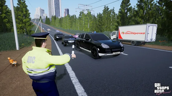 Screenshot 14 di GAI Stops Auto: Right Version Simulator