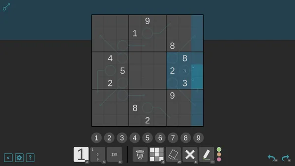 Arrow Sudoku screenshot 4