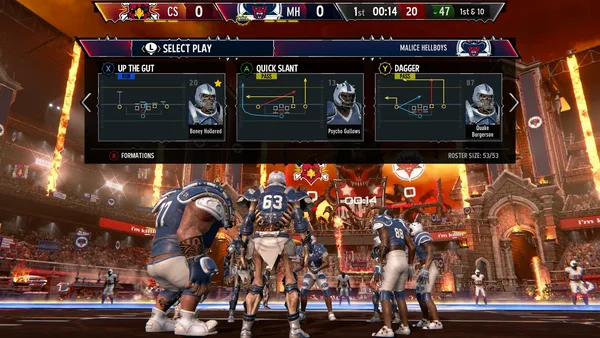 Mutant Football League 2 screenshot 1