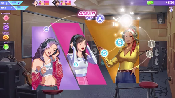 K-pop Idol Stories: Road to Debut screenshot 2