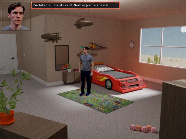 Screenshot 1 di Jerma & Otto: The Curse of the Late Streamer
