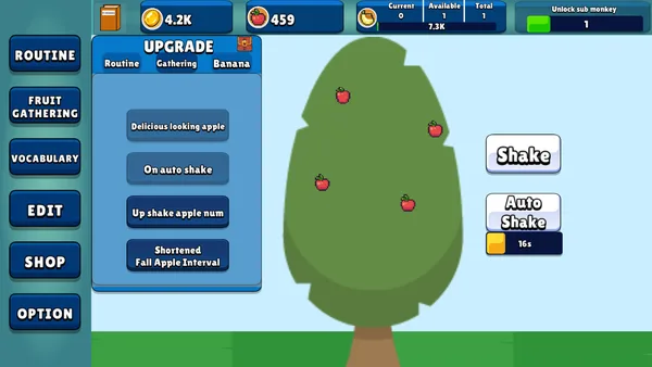Idle Monkeylogy screenshot 1
