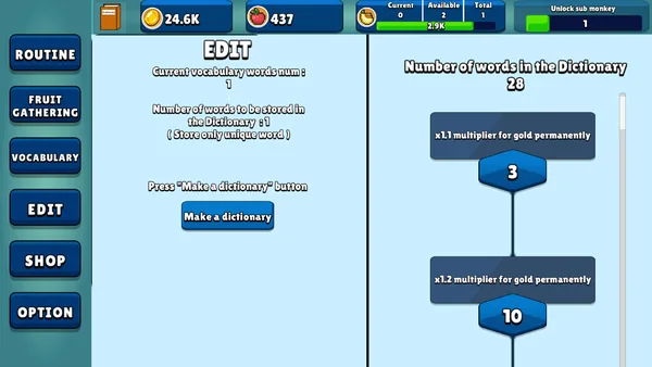 Idle Monkeylogy screenshot 2