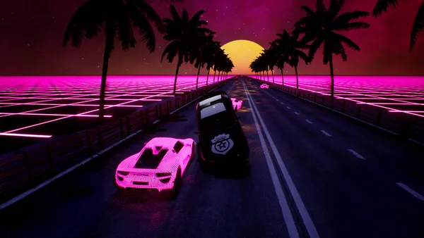 Screenshot 10 di Synthwave Burnout