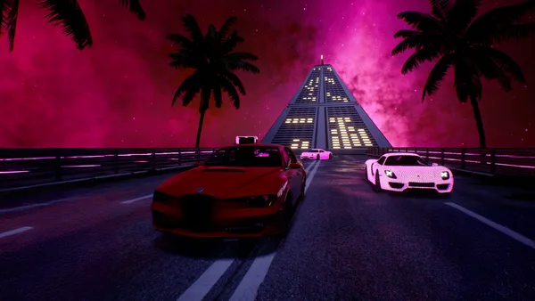 Screenshot 5 di Synthwave Burnout