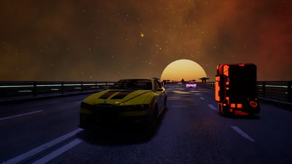 Screenshot 7 di Synthwave Burnout