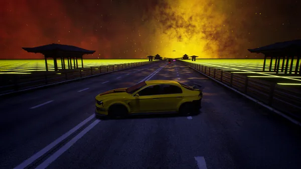 Screenshot 8 di Synthwave Burnout