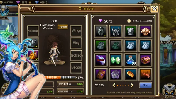 Screenshot 4 di Clash of Legions
