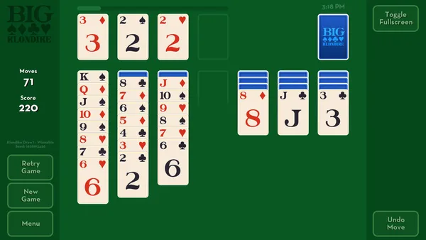 Big Klondike - Classic Solitaire screenshot 2