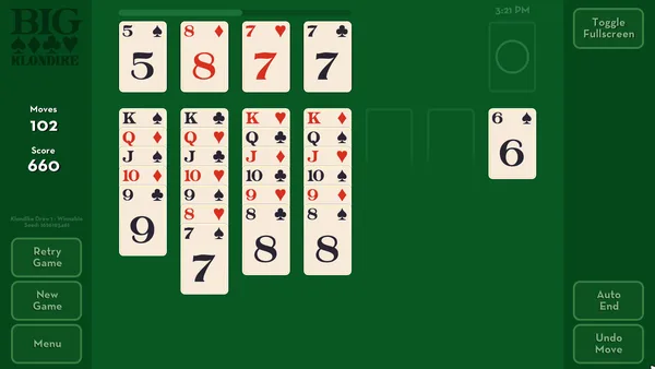 Big Klondike - Classic Solitaire screenshot 4