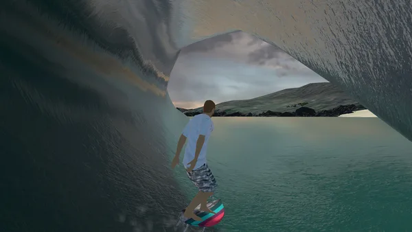 YouRiding - Surfing and Bodyboarding Game screenshot 1